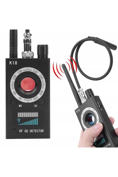 NO BRAND Detector anti-spionaj pentru camere GSM GPS, trackere ascunse și Wi-Fi