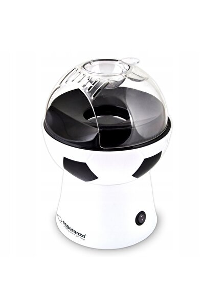 NO BRAND Esperanza Kick 1200W Aparat de făcut popcorn fără grăsime, model Fotbal