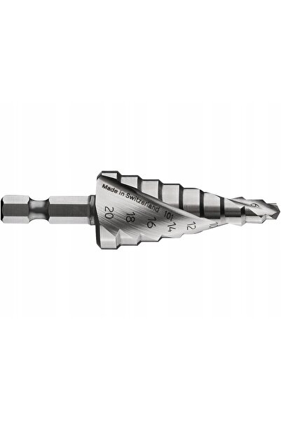 Bosch Burghiu în trepte HSS de 4-20 mm, 1/4 ", pentru găurirea metalului