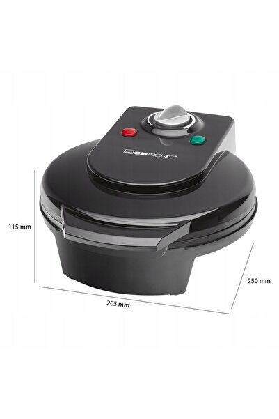 CLATRONIC Aparat de făcut vafe WA 3491 1200W Negru