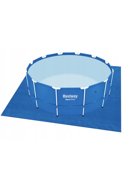 NO BRAND Husă de protecție tip covor pentru piscină de grădină 396X396 cm Bes...