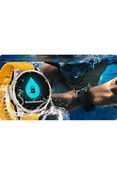 NO BRAND Smartwatch Jg Smart Apex GPS Sport AMOLED cu monitorizare ritm cardi...