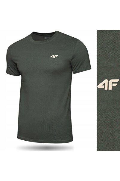 NO BRAND Tricou sport bărbați 4F M368 Verde Neon 3XL