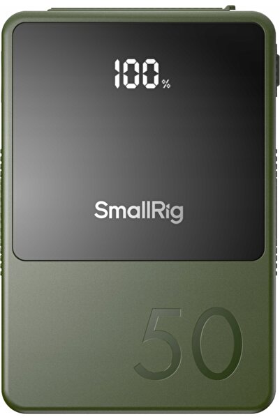 NO BRAND Smallrig 4872 Baterie Mini V-Mount Vb50, D-Tap, Usb-A, Usb-C, Verde