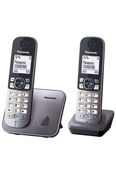 PANASONIC KX-TG 6812 PDM Telefon DECT cu 2 receptoare