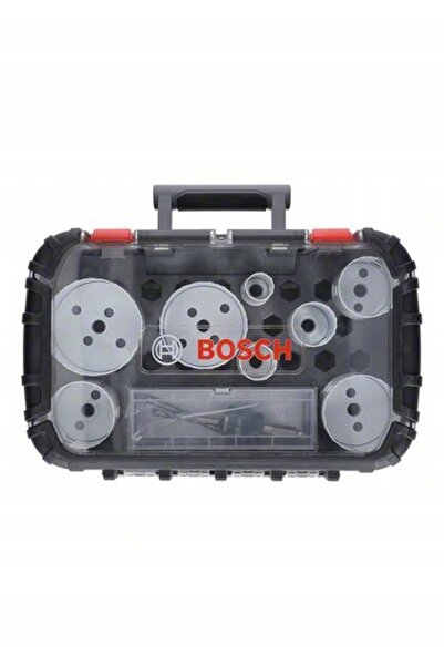 NO BRAND Set de freze gaură de găurit Bosch Progressor, 11 piese, 25-86 mm, p...
