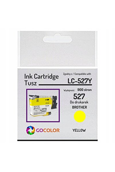 NO BRAND Cerneală nouă LC527Y LC-527 Galben pentru BROTHER MFC-J4350DW MFC-J4...