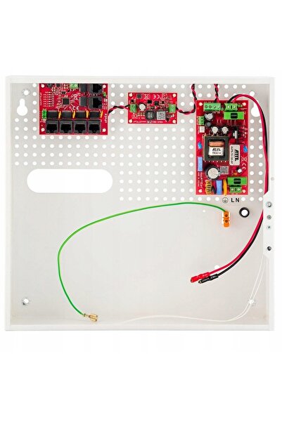 NO BRAND Switch PoE Atte IPUPS-5-11-F pentru 5 camere IP
