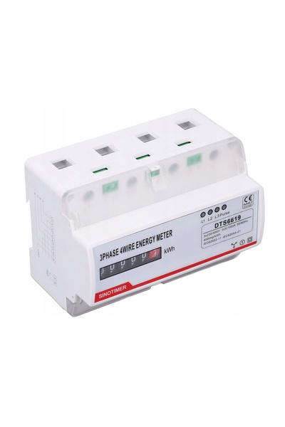 NO BRAND Contor de energie trifazat 230V 4P 400V