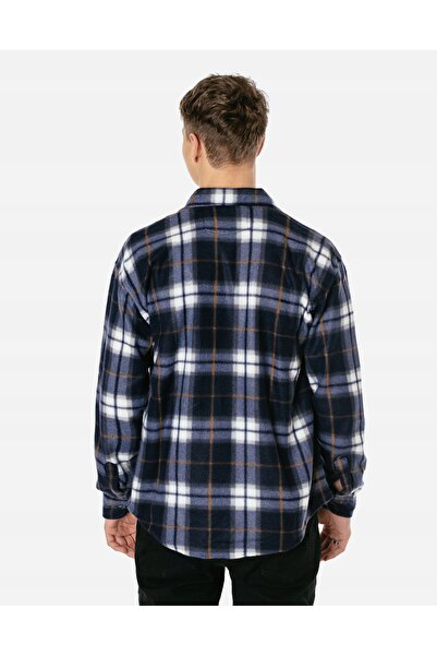 NO BRAND Cămașă groasă și călduroasă din fleece pentru bărbați, bluză termică...