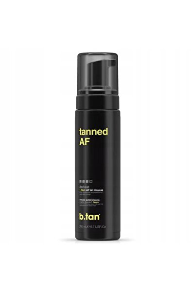 NO BRAND B.tan TANNED AF + YOU GLOW GIRL + SET MĂNUȘI SPRAY SPUMĂ DE BRONZARE