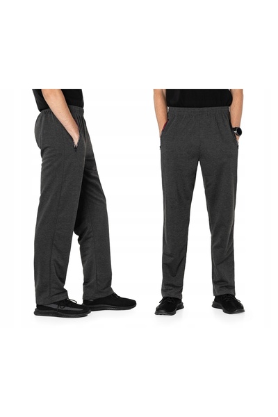 NO BRAND Pantaloni de trening bărbați, croială dreaptă, pentru sport și antre...