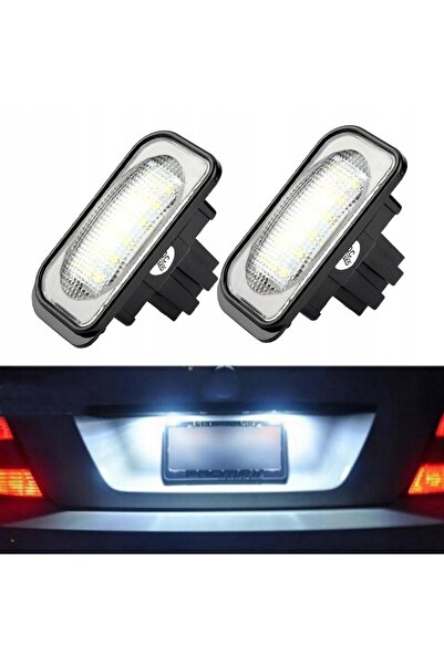 NO BRAND Lampă iluminare plăcuță de înmatriculare pentru Mercedes-Benz Clasa ...