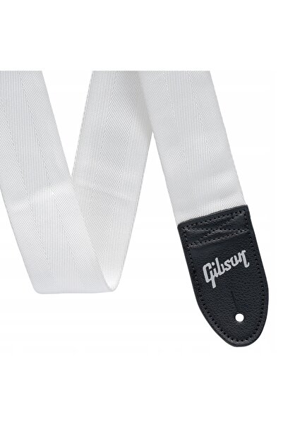 NO BRAND Curea de chitară GIBSON The Seatbelt (WH)