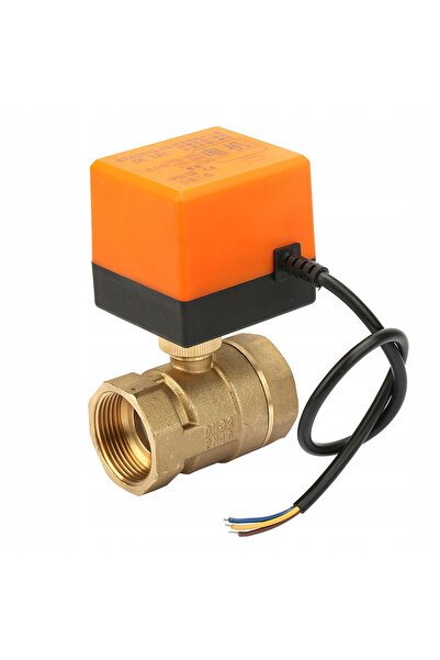 NO BRAND ELECTROVALVĂ 1/4 " ROBINET CU BILĂ CU ACTUATOR DC12V DN32 ACTUATOR D...