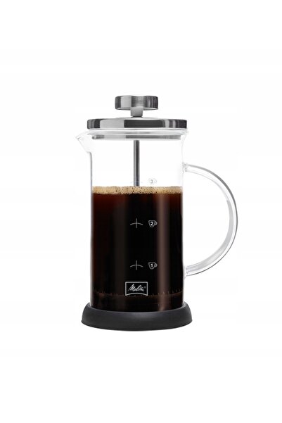 NO BRAND French Press Melitta Kawiarka Aparat de cafea și ceai din sticlă 350ml