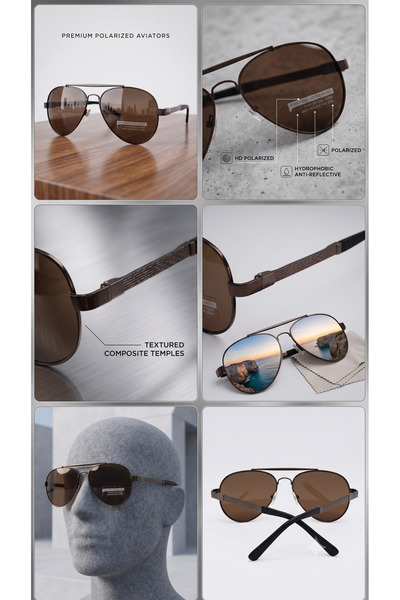 GLORIASUN Men's Sunglasses with Uv400 Protection