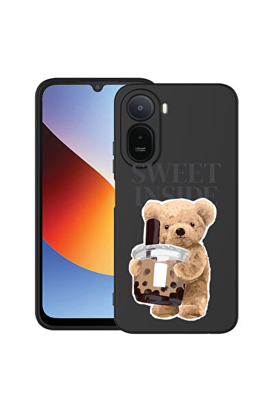 bestcase ®   Husă TPU Ultra Subțire pentru Xiaomi Redmi A7 Pro, cu Ursuleț Dr...