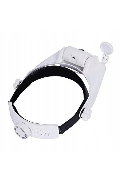 NO BRAND Lupă cu mărire 8x cu lumină LED, lupă cu bandă pentru cap