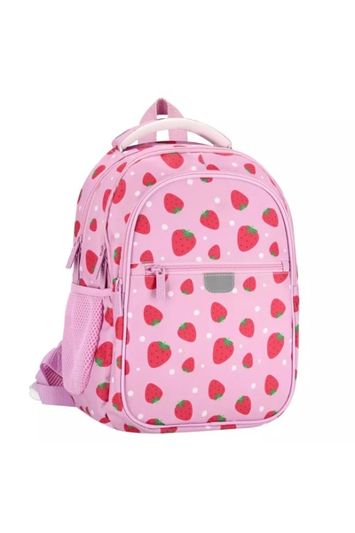 NO BRAND Rucsac școlar cu multiple compartimente Starpak Roșu, Roz 23 L