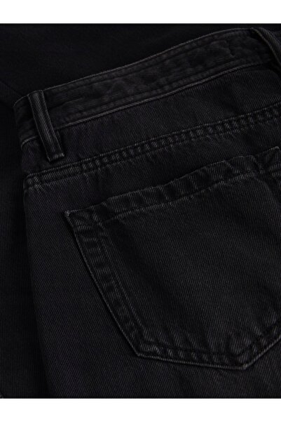 NO BRAND Blugi conici clasici din grafit, stil morcov, Reserve 30