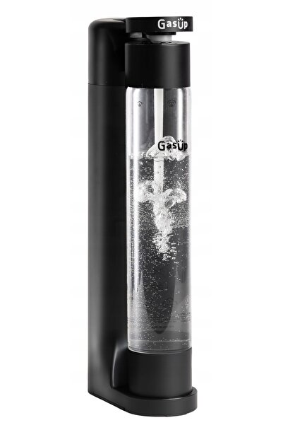 GASHIO Gasup Quokka Black Saturator cu sticlă de 0.8 L și cilindru de CO2