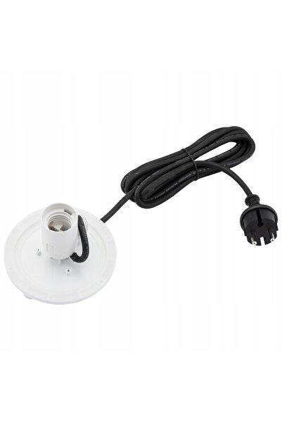 NO BRAND Lampă de grădină E27 Kula L 38cm Cablu gri 2m IP65 Kobi