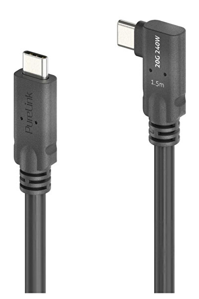 NO BRAND PURELINK PI6620-015 PUREINSTALL MICROX4 CABLU USB C-C 90 °   USB4 20...