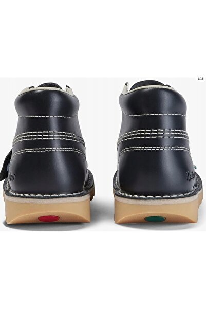 NO BRAND Ghete din piele neagră Traversal cu șireturi 1-Kf0000101Nda Kickers 42