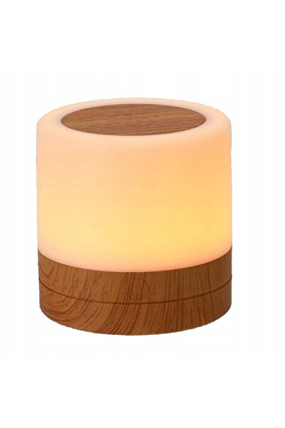 NO BRAND Lampă de veghe pentru dormitor, LED, fără fir, cu control tactil, re...