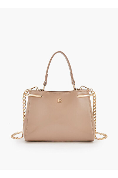 Flora Bella by Shoexpress Solid Crossbody Bag with Chain Strap