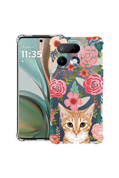 bestcase ®   Husă Antișoc pentru Realme 16 Pro 5G, Pisică și Flori, 3143991 A...