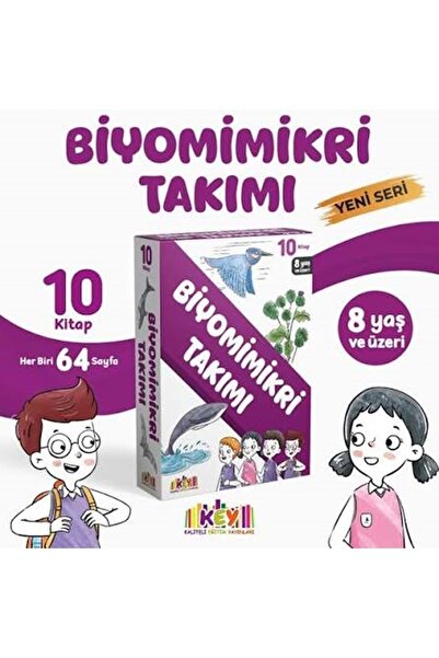 Key Kaliteli Eğitim Yayınları KEY BİYOMİMİKRİ TAKIMI 10 KİTAP