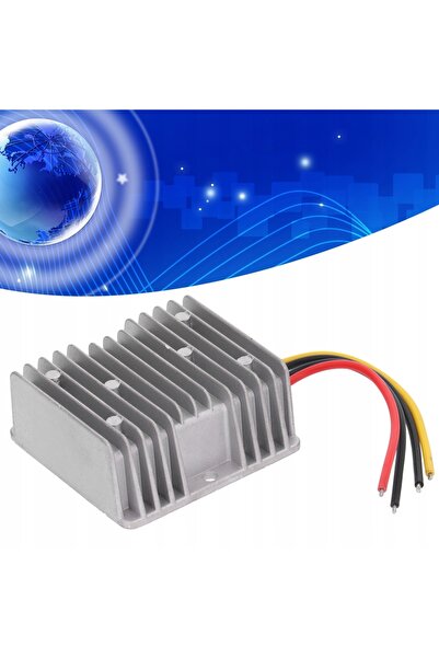 NO BRAND Convertor DC-DC 12V la 24V de înaltă performanță IP67 12A PWM