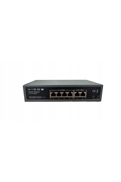 VİDOS Comutator video interfon cu 4 porturi Ps42-65 One