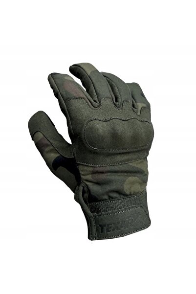 NO BRAND Mănuși tactice Texar Combat Pl Camo R.Xxl
