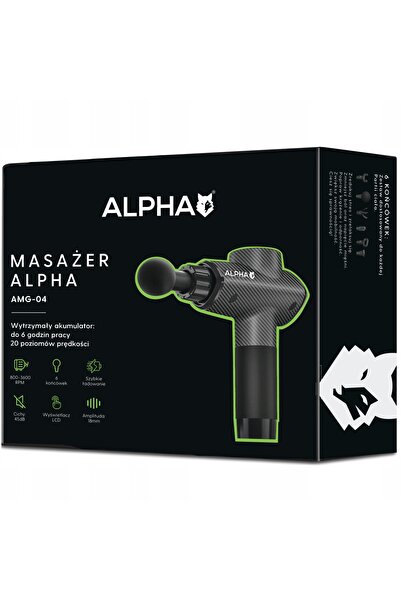 NO BRAND Pistol de masaj Alpha Ultra, Masajor pentru spate și corp, Pistol de...