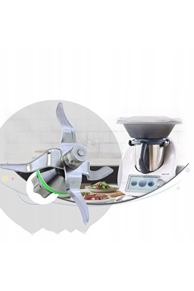 NO BRAND Lamă de cuțit pentru Vorwerk Thermomix Tm6/Tm5 cu inel de etanșare d...