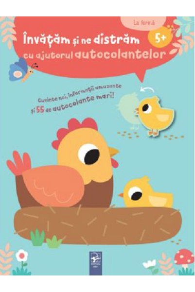 Editura Arc La fermă. Învățăm și ne distrăm cu ajutorul autocolantelor