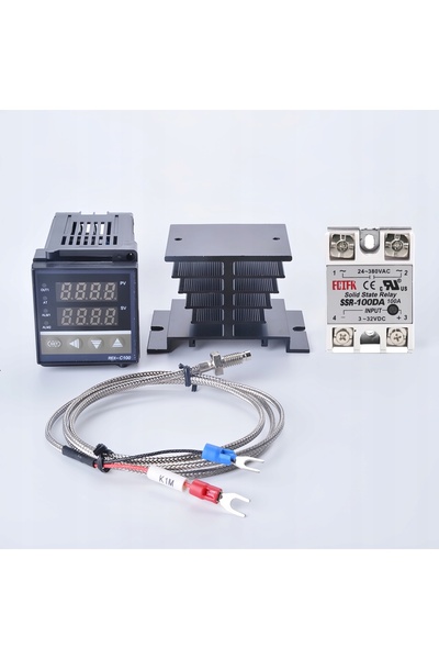 NO BRAND Regulator de temperatură cu senzor Rex-C100 100Da M6