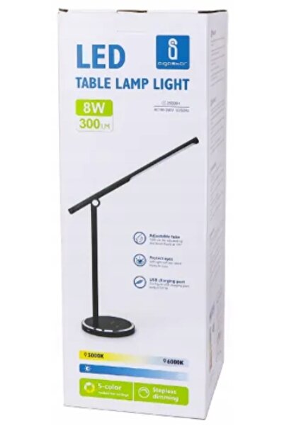 AIGOSTAR Lampă de birou Anna LED 8W cu încărcare prin inducție