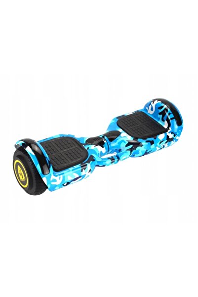 NO BRAND Skateboard electric Hoverboard Skateboard Roți mari 6,5” LED RGB Blu...