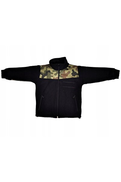 NO BRAND Hanorac militar din polar Wz Moro pentru copii 104+Flags