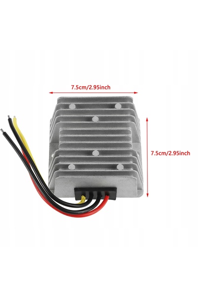 NO BRAND Convertor de putere DC 12V la 19V 8A 152W, tip Step-Up