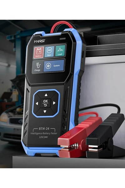 FNIRSI Tester inteligent de baterii de pornire BTM-24 12V/24V 2000A CCA