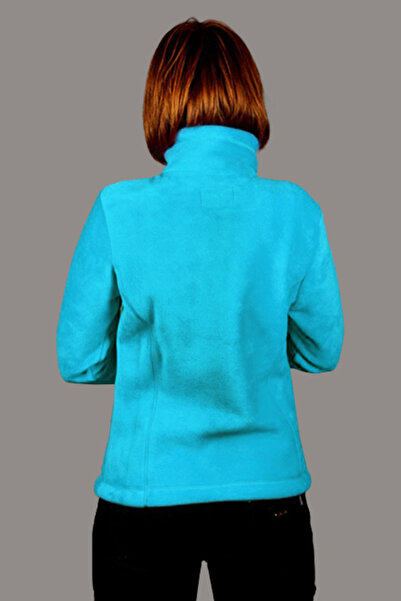 NO BRAND Hanorac gros și călduros din fleece, sport, de damă, cu fermoar, Pol...