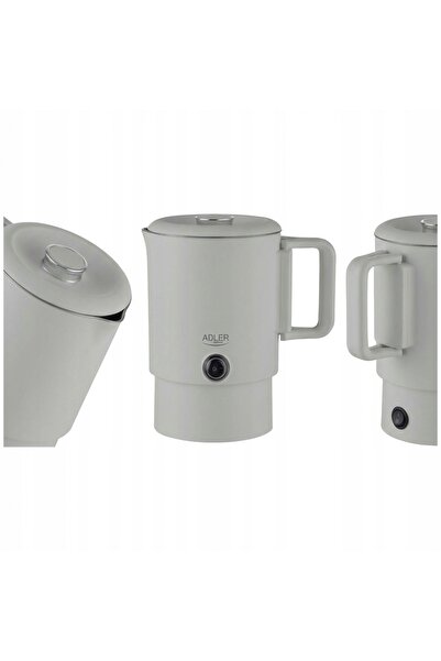 NO BRAND 650W 0.8L Fierbător electric mic de călătorie, ceainic turistic, fie...