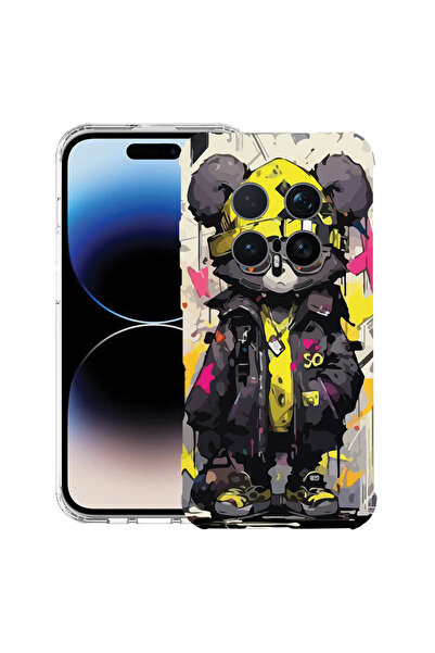 bestcase ®   Противоударен калъф Husa за Honor Magic 8 Pro, Теди мече в пасте...