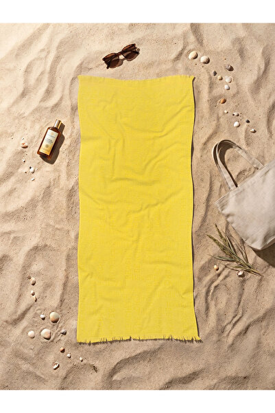 MODALİN Towel Beach Cotton''Modalin'' Brown 70X150 cm 1/1
