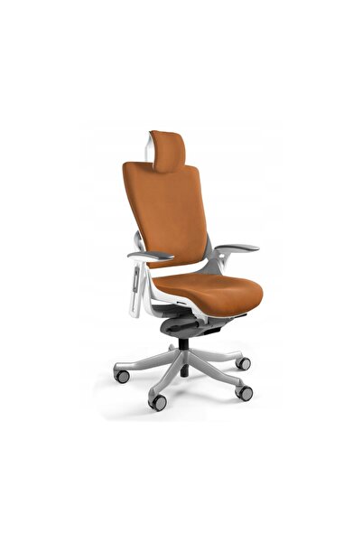 Unique Wau 2 Scaun de birou ergonomic Mandarin/Alb